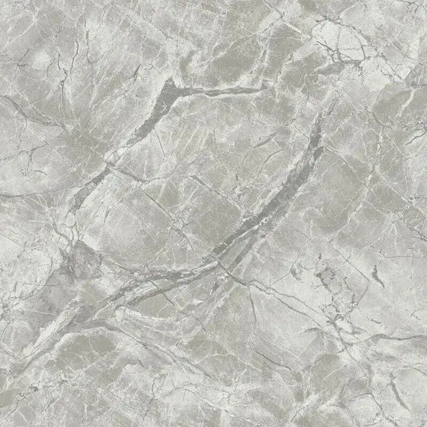 Image of HOLDEN DECOR Holden Decor - Portoro Marble Dove Silver Wallpaper Metallic Paste The Wall WL-36282
