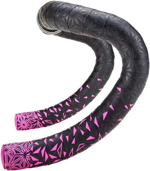 image of Supacaz Super Sticky Kush Handlebar Tape - Pink Starfade