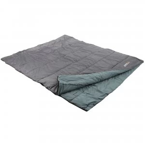 Maui Polyester Lined Double Sleeping Bag - Grey Marl