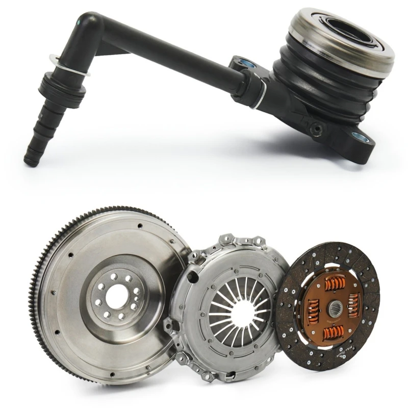 Image of RIDEX 479C3381 Clutch with central slave cylinder, with clutch disc, Conversion from dual-mass flywheel to single-mass flywheel Clutch Kit (479)