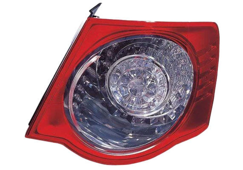 Image of ALKAR 2012117 Rear light Outer section, with bulb holder, Right, LED Combination Rearlight (391)