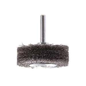 Image of Lessmann Wire Wheel Brush with Shank 50 x 20mm, 0.30 Steel Wire