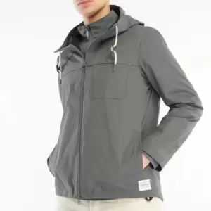 image of Barbour 55 Degrees North Mens Selby Showerproof Jacket - Charcoal - L