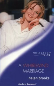 Image of A Whirlwind Marriage by Helen Brooks Book