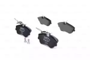 Image of Bosch 0986424451 BP220 Brake Pad Set Disc Brake Front Axle