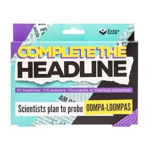 Image of Complete The Headline Game