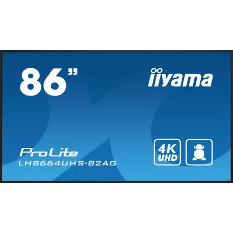 Image of iiyama LH8664UHS-B2AG Signage Display Digital signage flat panel 2.17