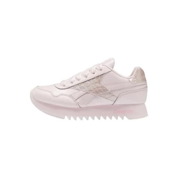 Image of Reebok Royal Classic Jogger 3 Platform Shoes - Porcelain Pink / Porcelain Pin