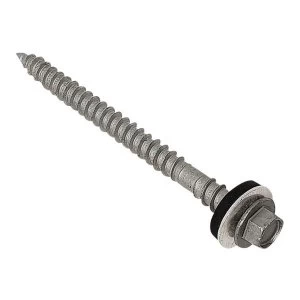 Image of ForgeFix TechFast Composite Panel to Timber Hex Screw T17 Gash Point 6.3 x 100mm Box 100