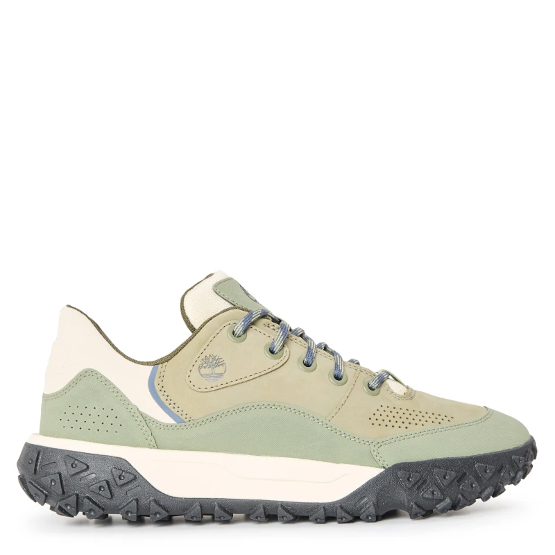 Image of Timberland Mens Low Lc Sneaker Trainers Dark Grn Nubuck male 8.5 (43)
