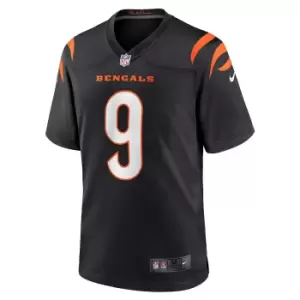 image of Nike Nfl Home Game Jersey Cincinnati Bengals Joe Burrow 9, Black