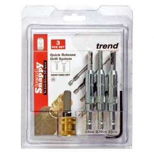 Image of Trend Snappy 3 Piece Drill Bit Guide Set