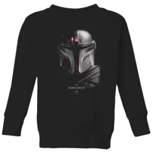 Image of The Mandalorian Poster Kids Sweatshirt - Black - 11-12 Years