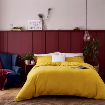 Image of Joules Good Morning Sunshine Duvet Cover - GOLD