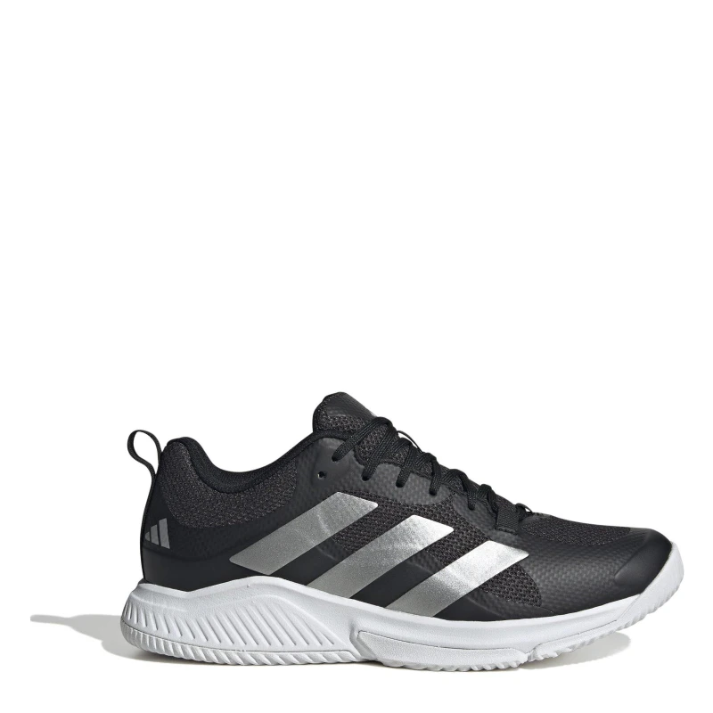 Image of adidas Court Team Bounce 2.0 Shoes Womens - Black 4