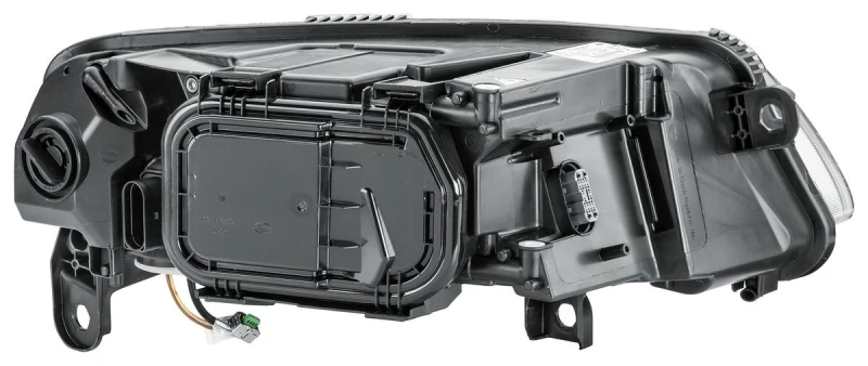 Image of HELLA 1ZS 009 925-411 Headlights H7, without control unit for dynamic bending light (AFS), Left, with motor for headlamp levelling, Bi-Xenon Headligh