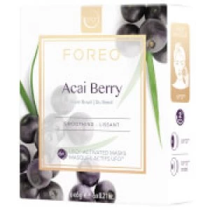 image of FOREO UFO Acai Berry Mini Firming Face Mask (6 Pack)