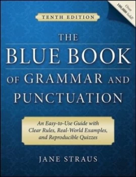 Image of The Blue Book of Grammar and Punctuation by Jane Straus Paperback