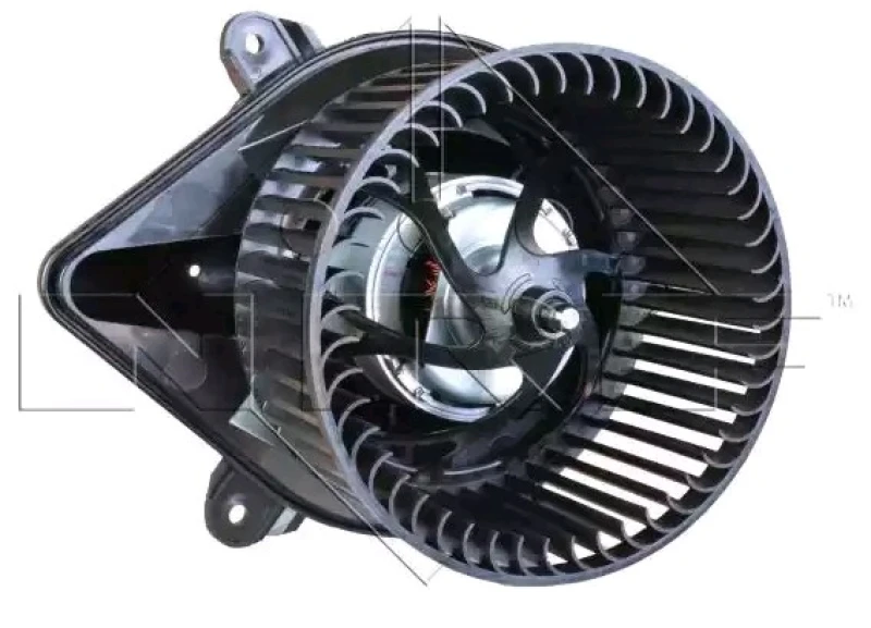 Image of NRF 34055 Blower Motor EASY FIT for left-hand drive vehicles, without integrated regulator, with adapter Interior Blower (2669)