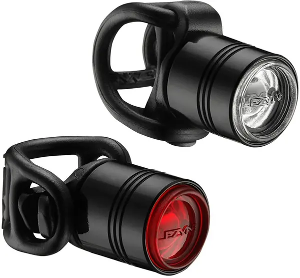 image of Lezyne Femto Drive Pair LED Light Set 15 || 7 LMS Black