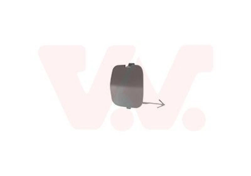 Image of VAN WEZEL Tow hook cover VAN WEZEL 1873587