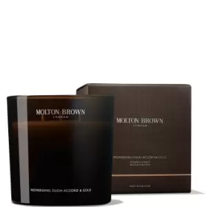 image of Molton Brown Mesmerising Oudh Accord & Gold Scented Candle 600g