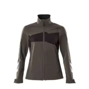 Image of Womens Stretch Work Jacket - Dark Anthracite/Black - XXL