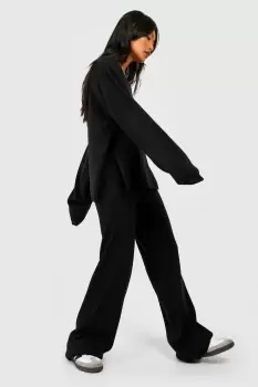 Image of V Neck Wide Leg Knitted Co-ord