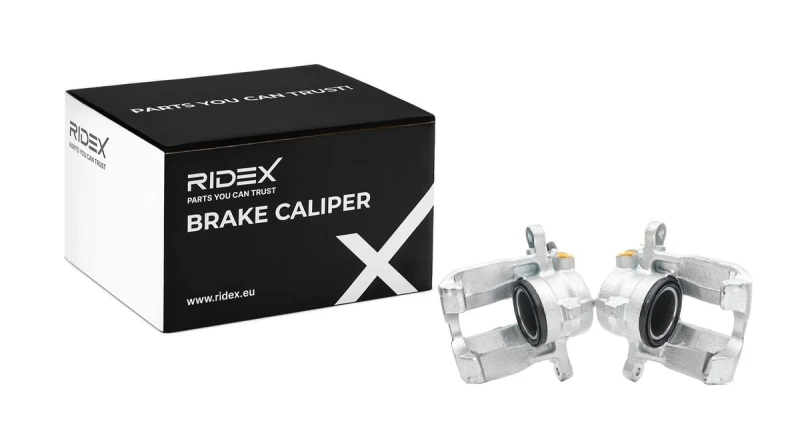 Image of RIDEX 78B1977 Brake caliper Front Axle Cast Iron Brake Caliper (78)