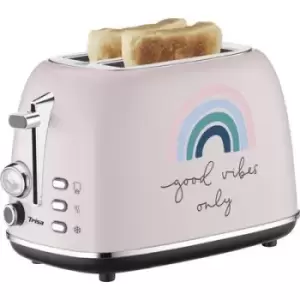 image of Trisa Good Vibes 2 Slice Toaster 7371.7612