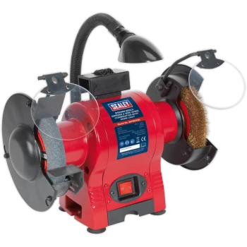 Image of Sealey BG150XWL 150mm Bench Grinder Wire Wheel 240v