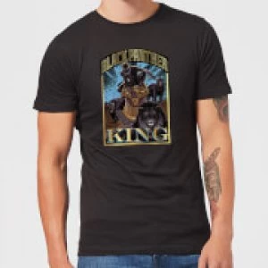 Image of Marvel Black Panther Homage Mens T-Shirt - Black