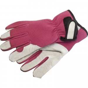 Image of Draper Expert Heavy Duty Garden Gloves Grey / Green S