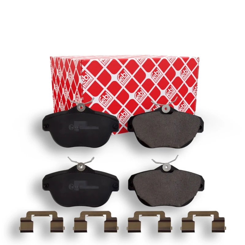 Image of FEBI BILSTEIN 16835 Brake pad set Rear Axle, with fastening material Brake Pad Set,disc brake (402)