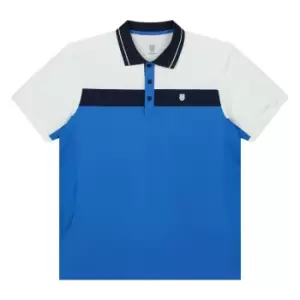 Image of K Swiss Core Training Polo Shirt Mens - Blue