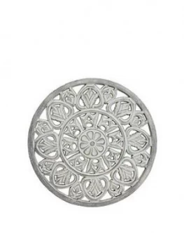 Image of Arthouse Wood Effect Medallion Wall Art