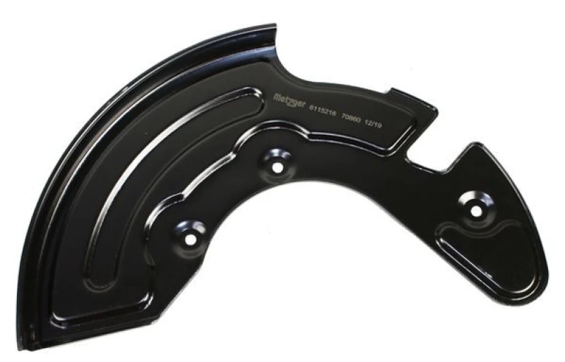Image of Brake disc backing plate METZGER 6115216
