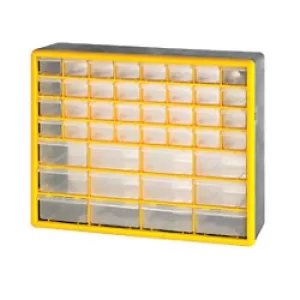 Image of GPC MSB44Z Clear compartment boxes for storage of your components in a workshop, production or service area