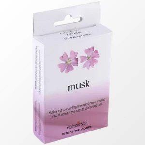 image of 12 Packs of Elements Musk Incense Cones