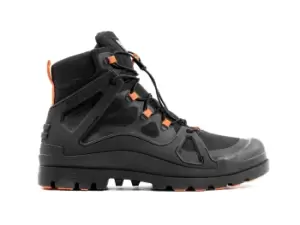 image of Palladium Boots Mens PAMPA LITE+ CAGE WP+ BLACK