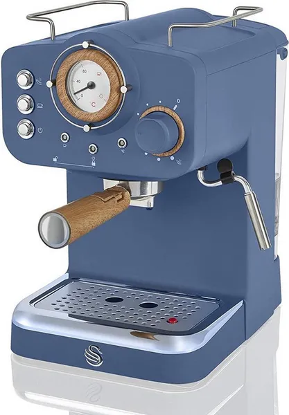 Image of Swan SK22110BLUN Nordic Pump Espresso Coffee Maker