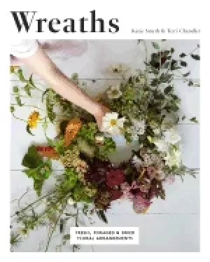 Image of wreaths fresh foraged and dried floral arrangements