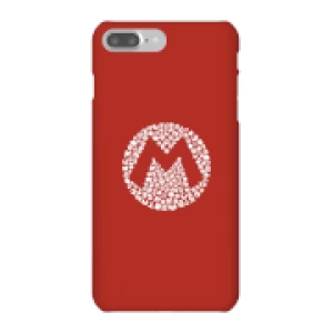 Image of Nintendo Super Mario Mario Items Logo Phone Case - iPhone 7 Plus - Snap Case - Gloss