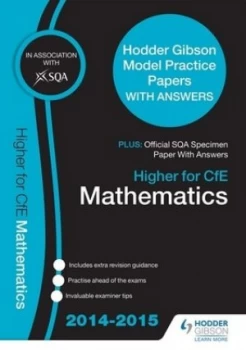 Image of Higher for Cfe Mathematics by Scottish Qualifications Authority Paperback
