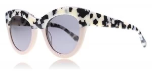 image of Stella McCartney 0018S Sunglasses White Havana / Pink 0018S 50mm