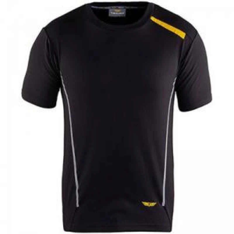 Image of Trojan Trojan Mens Black T-Shirt XL 18L4106