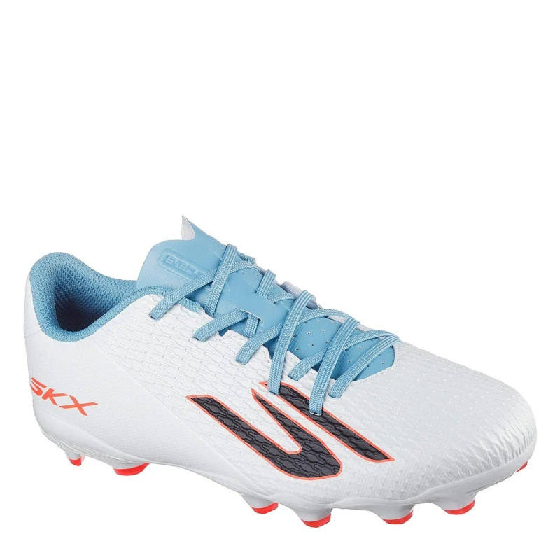Image of Skechers SKX.2 Juniors Firm Ground Football Boots Firm Ground Football Boots 1 (33.5) White 08436701210