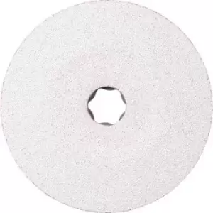 image of PFERD 64194108 COMBIKLICK ceramic grain fiber disc Ø 125mm CO-ALU 80 for soft non-ferrous metals Diameter 125 mm