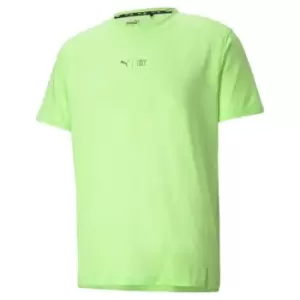 Puma Short Sleeve Training T Shirt Mens - Green