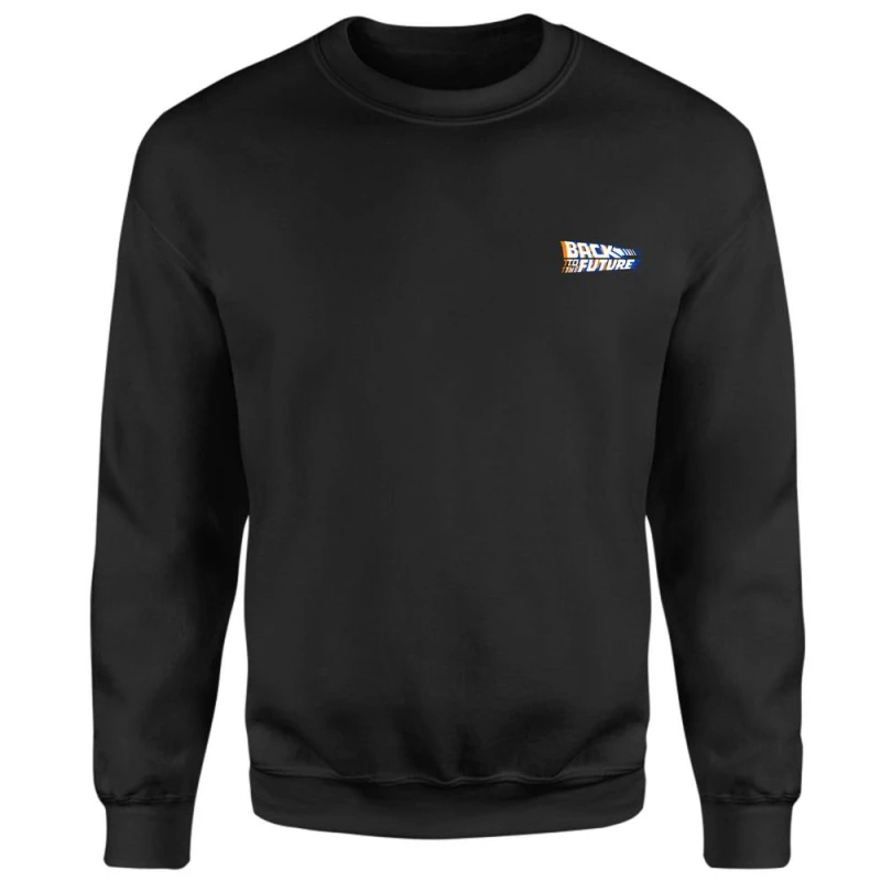 Image of Back To The Future Sweatshirt - Black - M